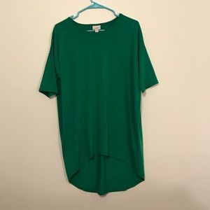 Solid Green LuLaRoe Irma